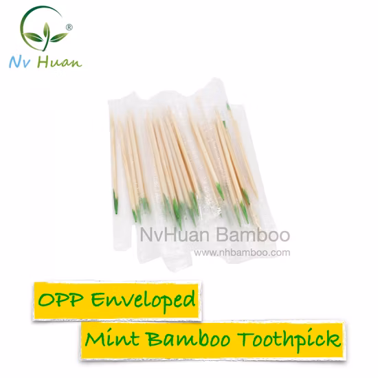 Automatic Wrap Plastic Cello Tooth Pick Toothpick