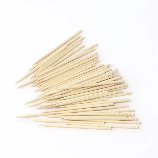 Natural Bamboo Custom Printing Toothpicks 