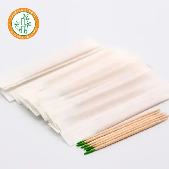 Cheap Price OPP Paper Wrapped Bottled Bamboo Mint Flavored Toothpicks 