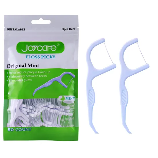 Customized Dental Floss Pick UHMWPE Floss Stick Toothpick 