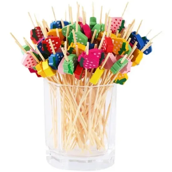 Cello Individual Wrap Bamboo Toothpick Individual Paper Wrapped Individual Bamboo Toothpicks Pack 