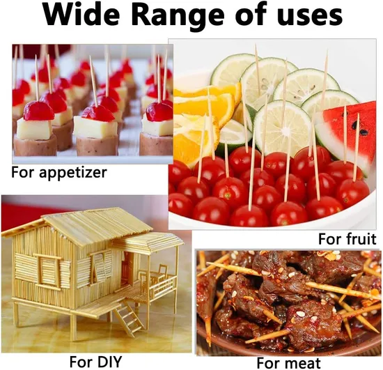 Toothpick Buffet Cupcake Decoration Cheese Label Suitable for Charcoal Plate Party Supplies DIY Fancy Toothpick Appetizers 