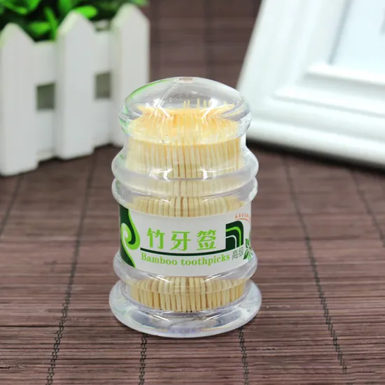 Toothpick Bottle Travel Portable Disposable Toothpicks 