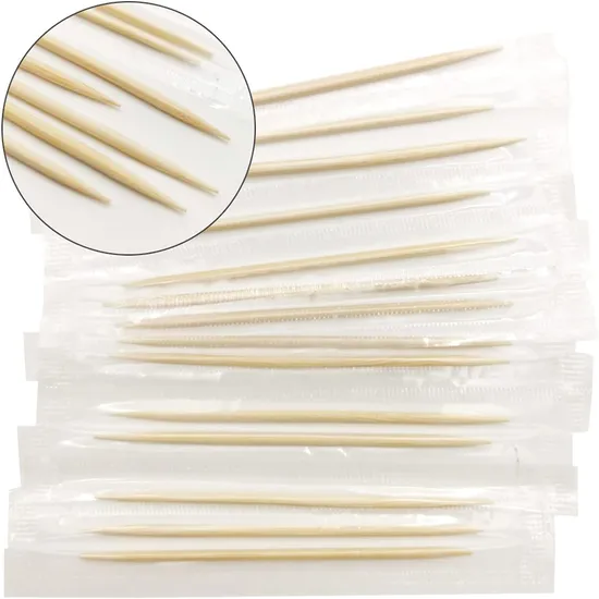 Blunt Point Toothpick Bottled Brand Wood Bamboo Toothpick 